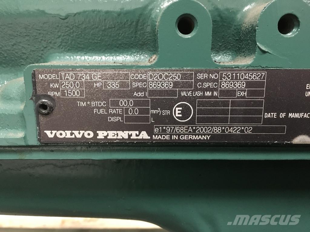 Volvo TAD734GE NEW Motores