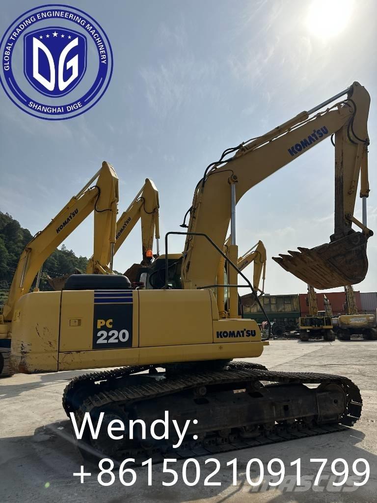 Komatsu PC 220-7 Escavadeiras de esteiras