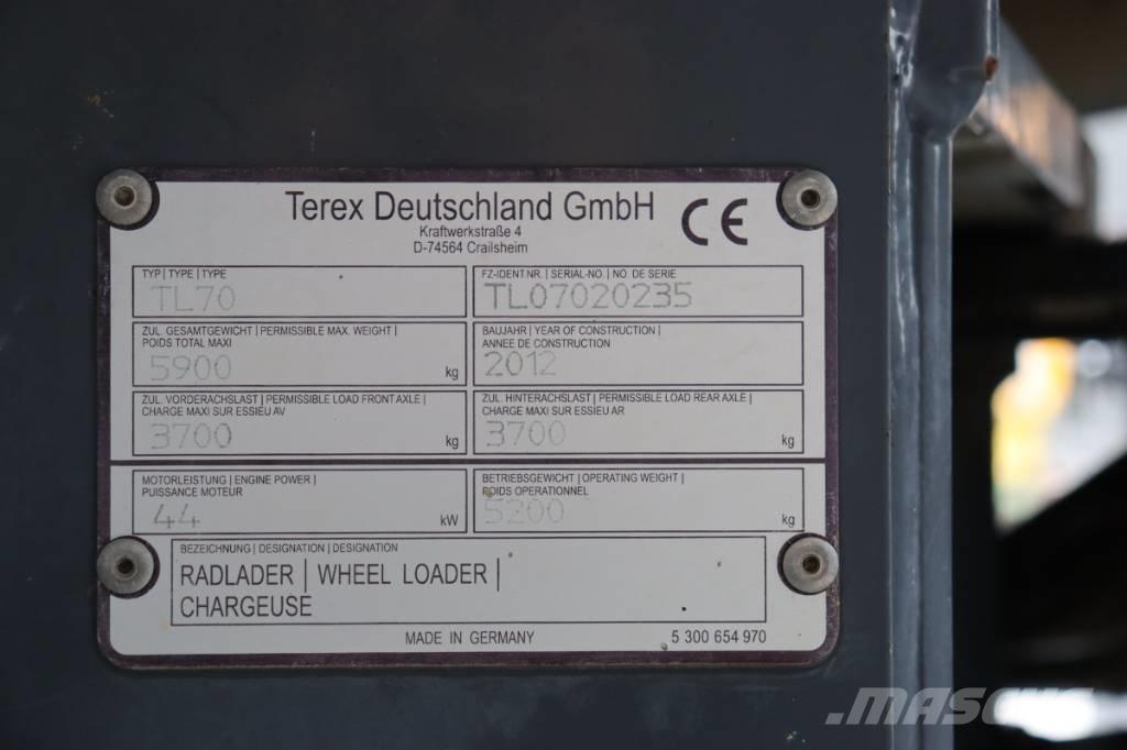 Terex TL 70 Carregadeiras de rodas