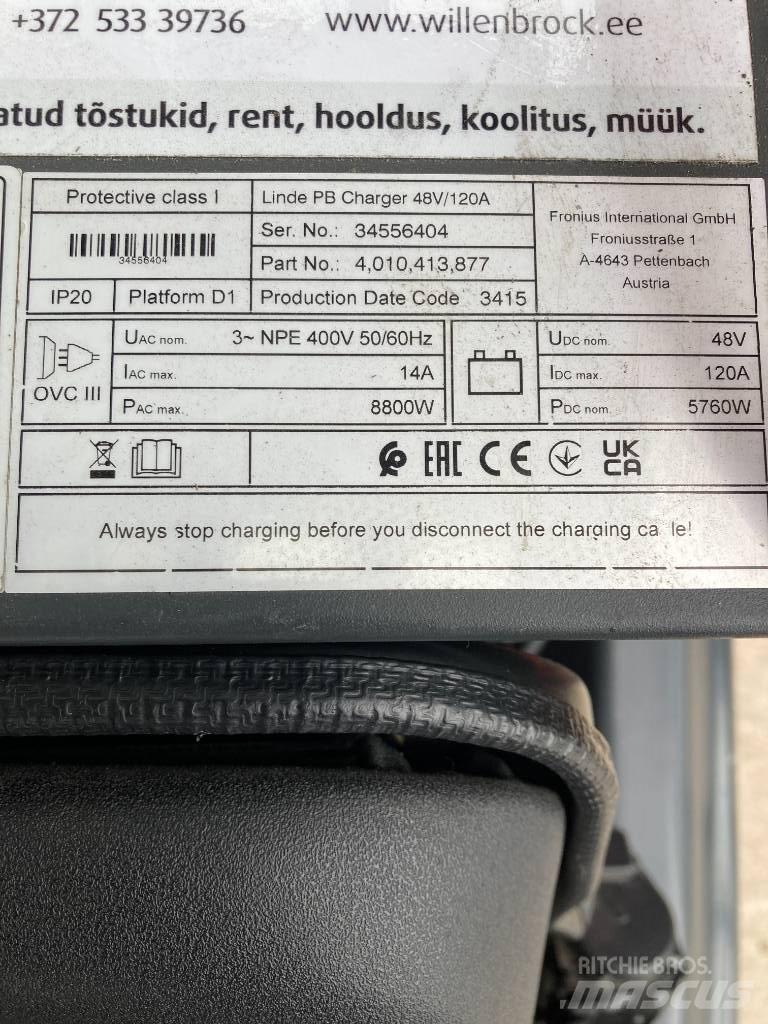 Linde EG20PH/1275-02 Empilhadores eléctricos