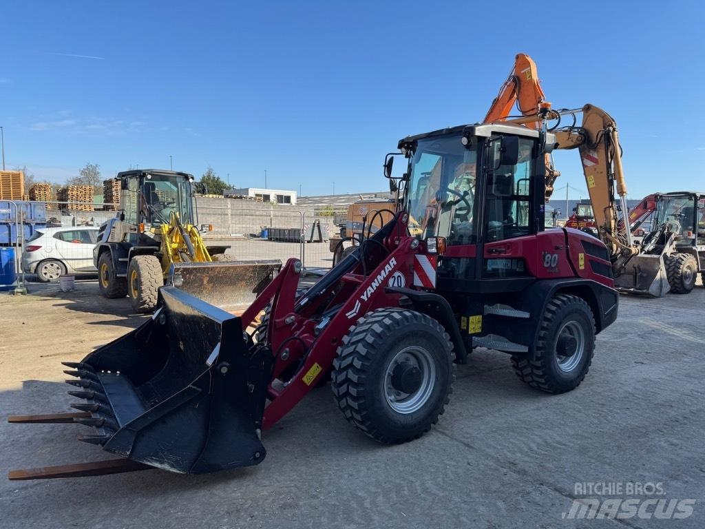 Yanmar V80 (02006) Carregadeiras de rodas