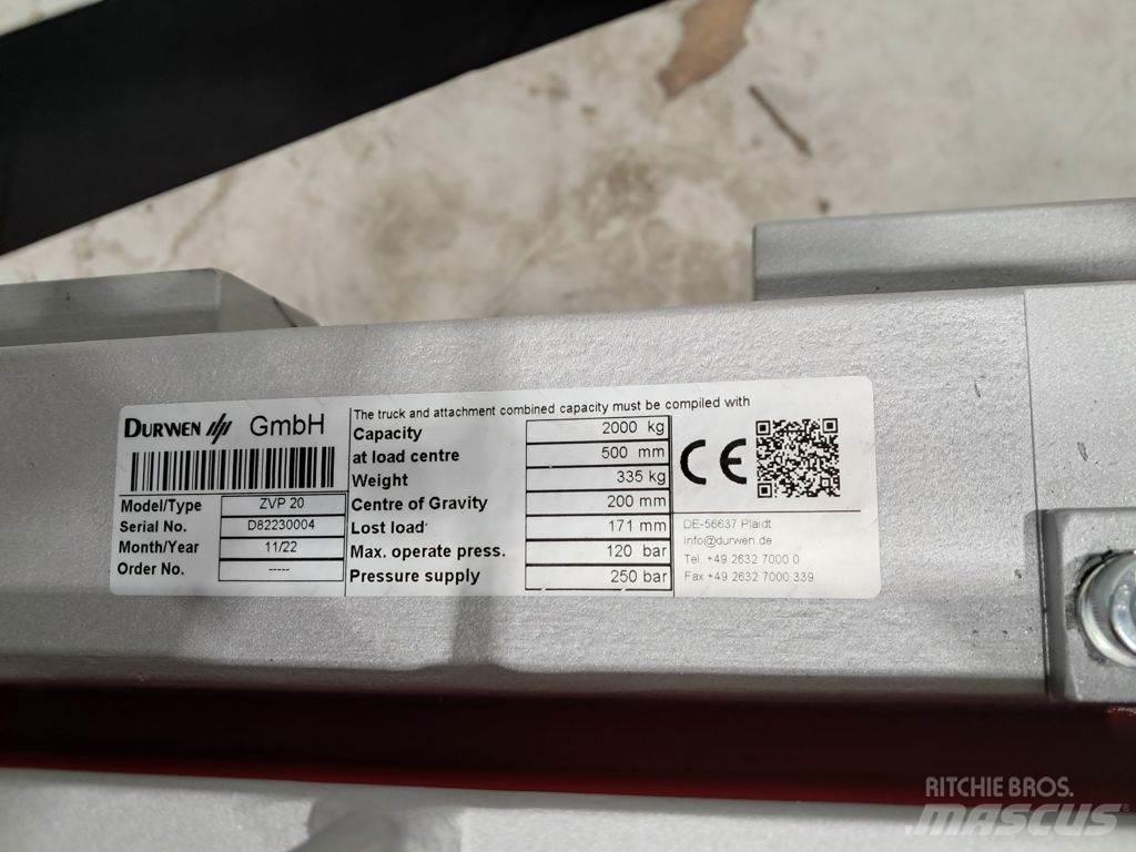 Durwen ZVP20 Grampos de forquilhas