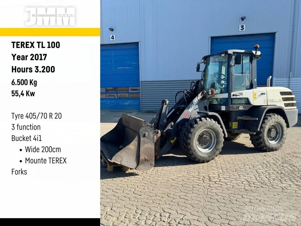Terex TL 100 Carregadeiras de rodas