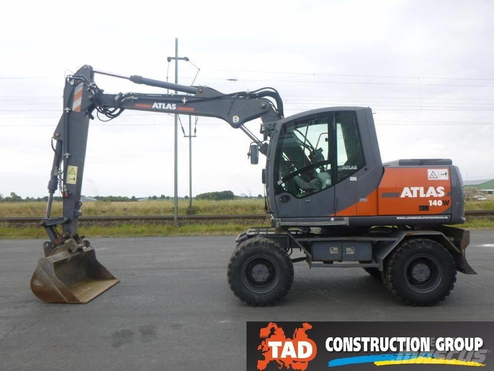 Atlas 140 W Escavadoras de rodas