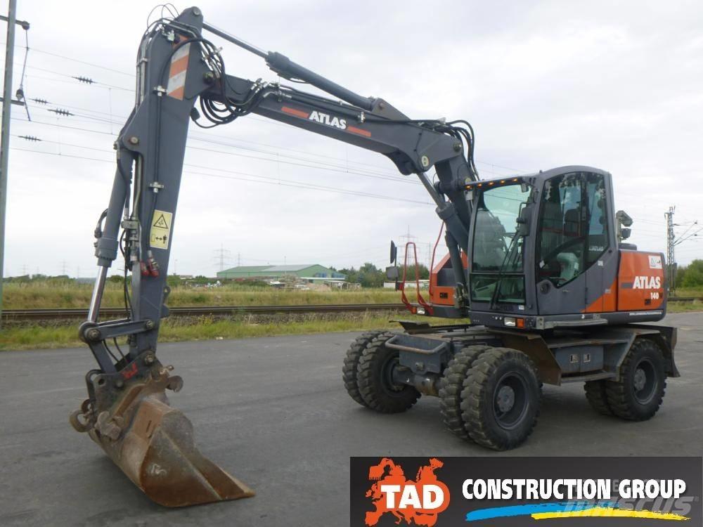 Atlas 140 W Escavadoras de rodas