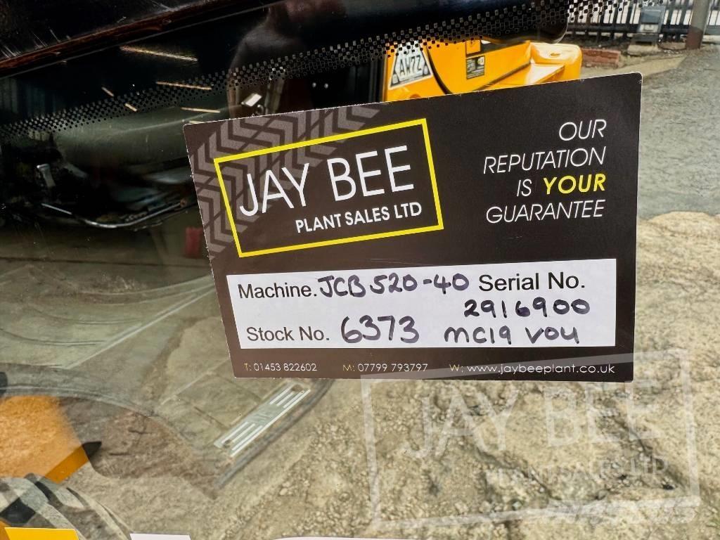JCB 520-40 Manipulador telescópico