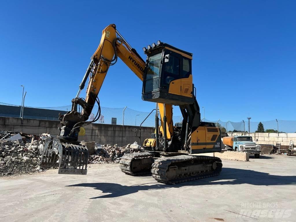 Hyundai HX 140 HRC Escavadeiras de esteiras