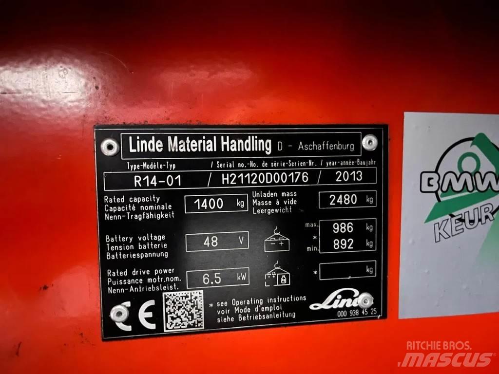Linde R14-01 Empilhadores Elevadores