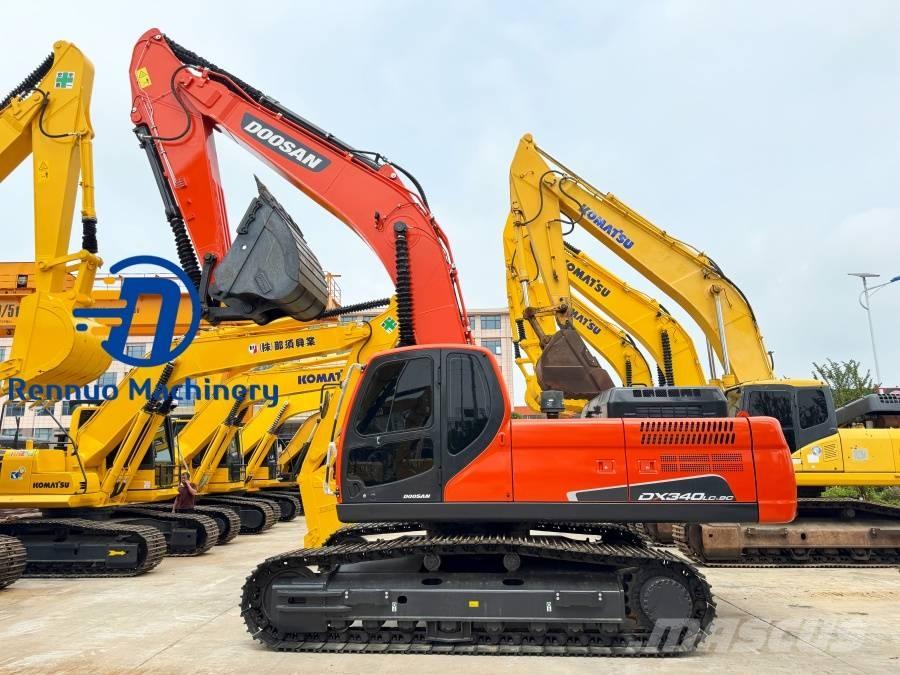 Doosan DX 340 Escavadeiras de esteiras