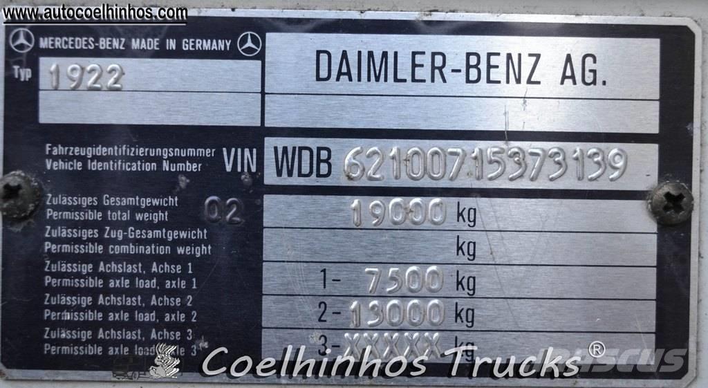 Mercedes-Benz 1922 K Camiões grua