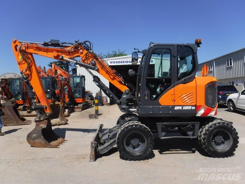 Doosan DX 100W-7 Escavadoras de rodas