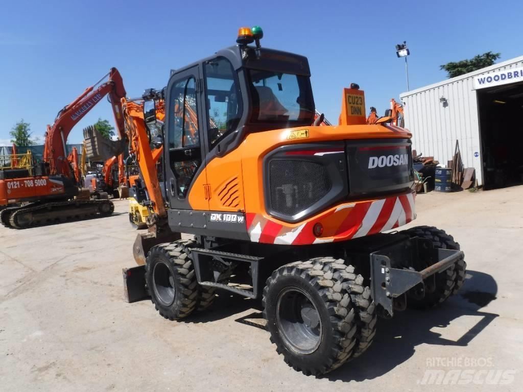 Doosan DX 100W-7 Escavadoras de rodas