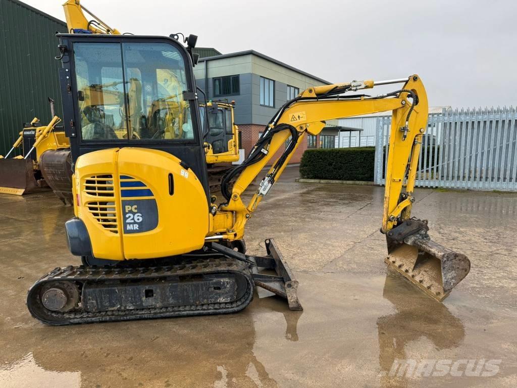 Komatsu PC 26 MR-3 Miniescavadeiras