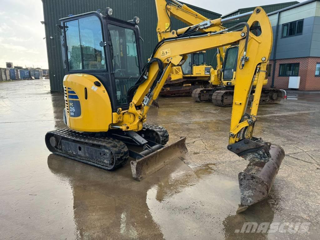 Komatsu PC 26 MR-3 Miniescavadeiras