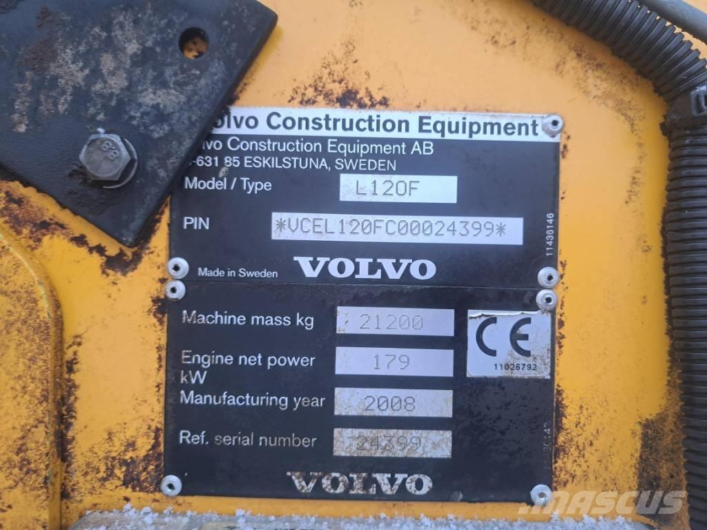 Volvo L 120 F Carregadeiras de rodas