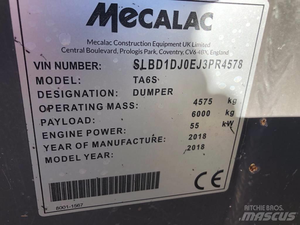 Mecalac TA6S Dumpers de obras