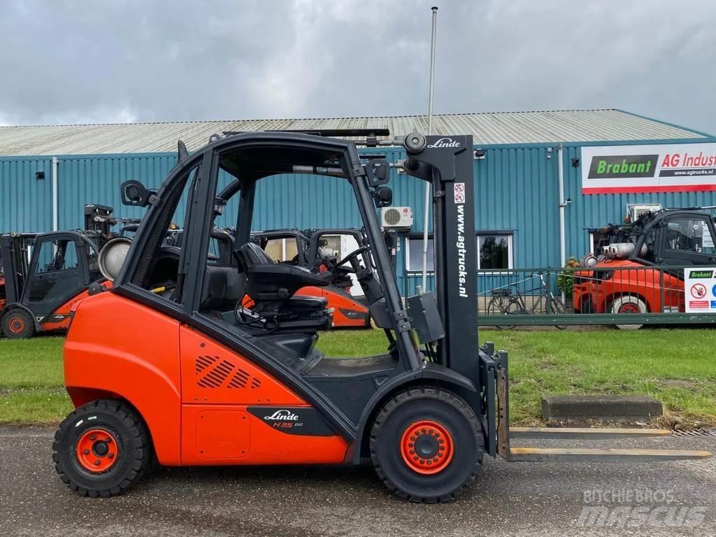 Linde H35T-02 Empilhadores a gás