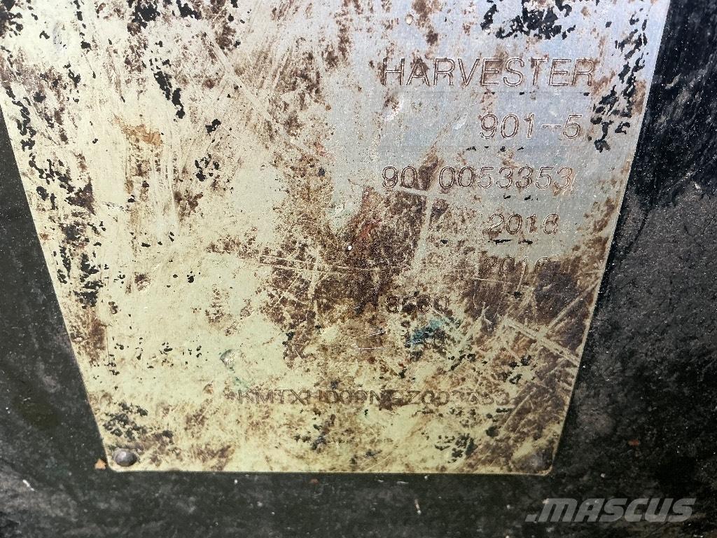 Komatsu 901.5 6W Processadores florestais