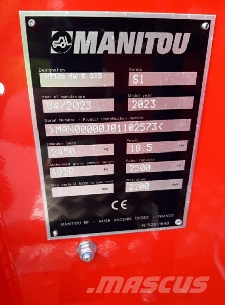 Manitou TMM25 4W Empilhadores de montagem em camião