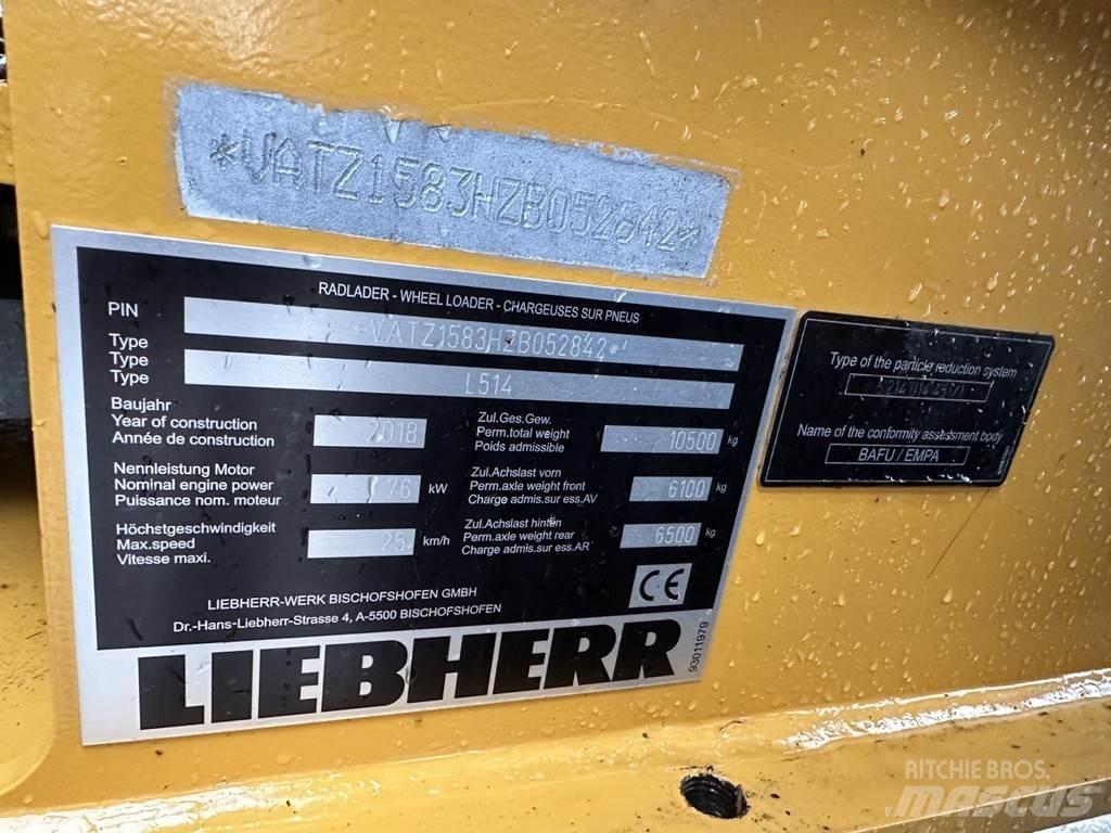 Liebherr L514 Carregadeiras de rodas