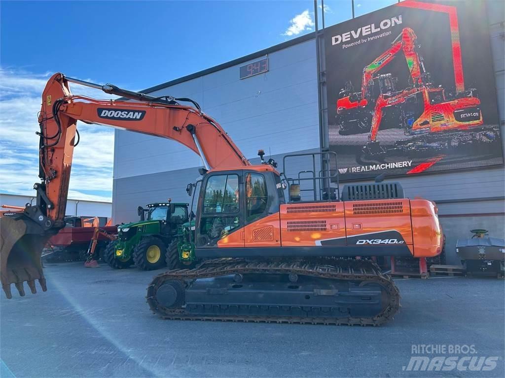 Doosan DX340LC-5 Escavadeiras de esteiras