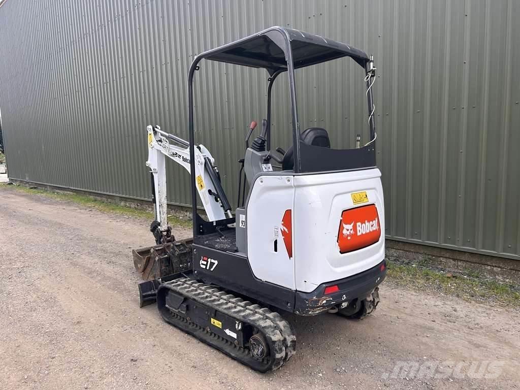 Bobcat E17 Miniescavadeiras