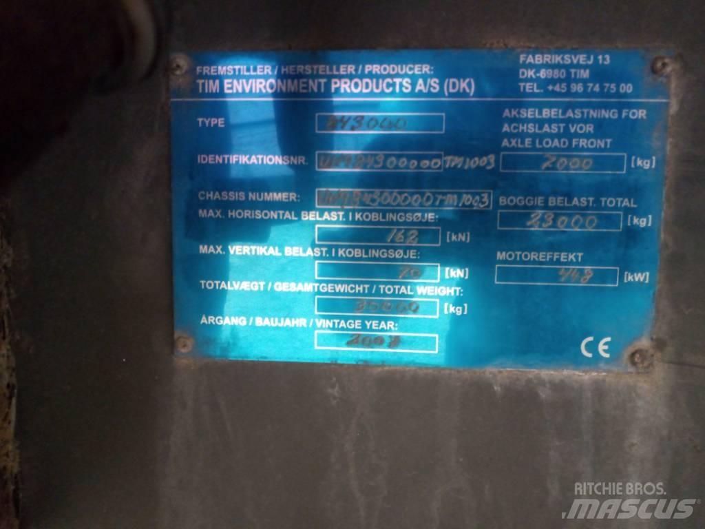 Tim 1600 xl Estilhaçadoras florestais