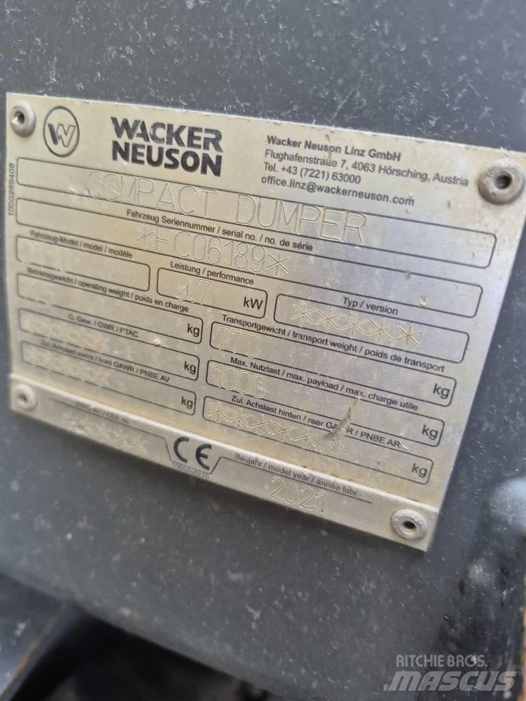 Wacker Neuson DT 10 Dumpers de rastos