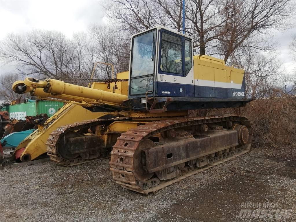 Komatsu PC 650 LC Escavadeiras de esteiras