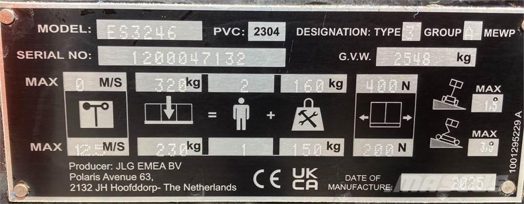 JLG ES3246 Elevadores de tesoura