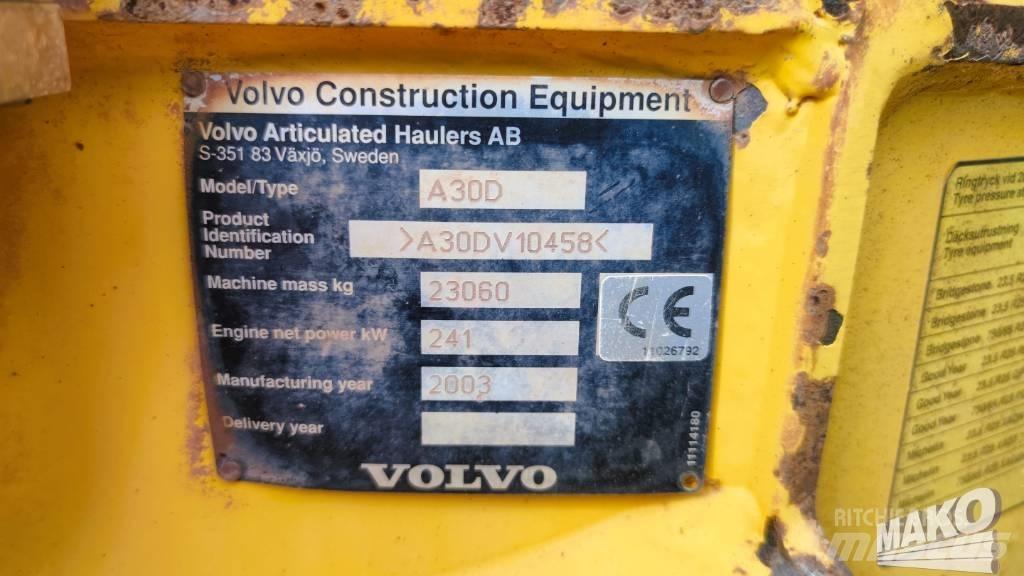 Volvo A 30 D Caminhões articulados
