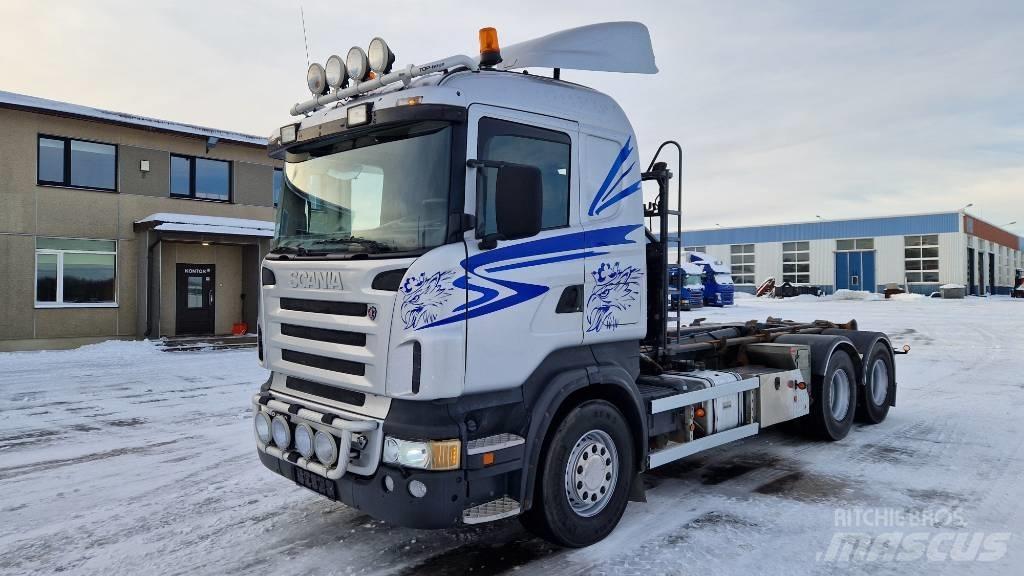 Scania R500 6X4 Camiões Ampliroll