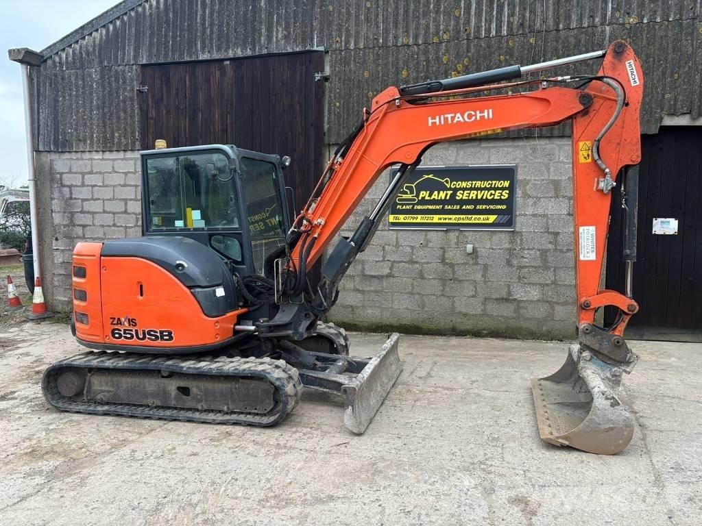 Hitachi ZX 65 US B-5 Miniescavadeiras