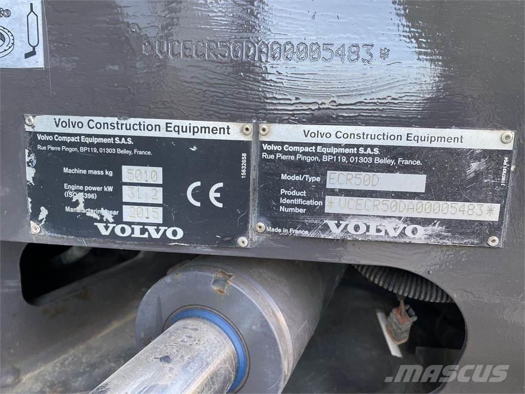 Volvo ECR50 Escavadoras de rodas