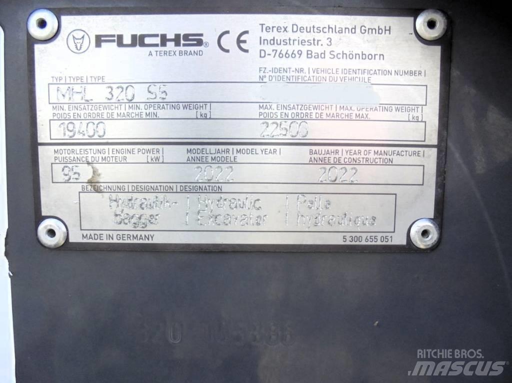 Fuchs MHL 320 Manipuladores de lixo / indústia