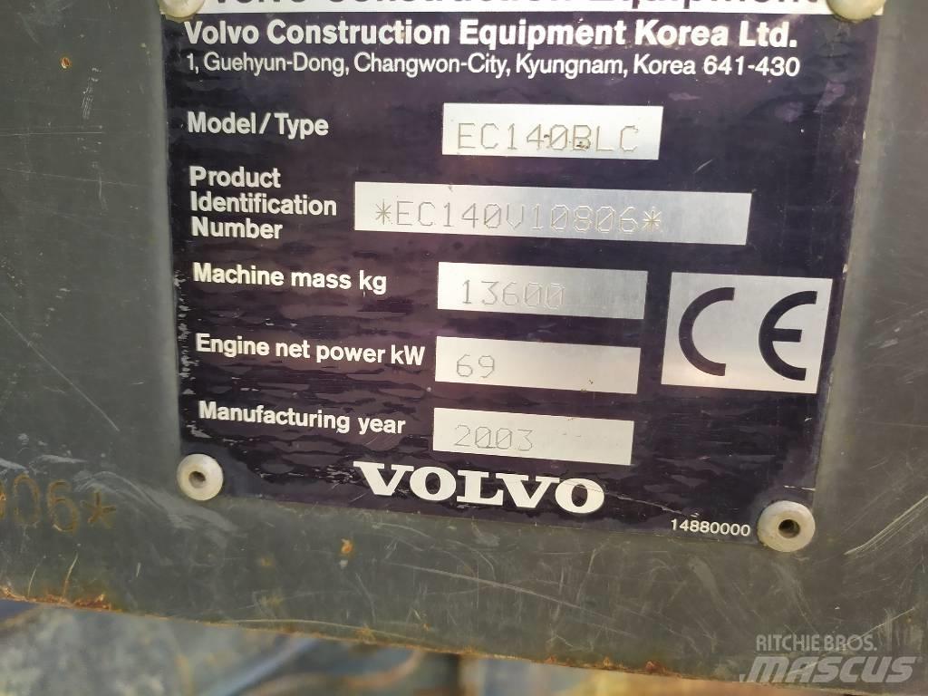 Volvo EC 140 B LC Escavadeiras de esteiras