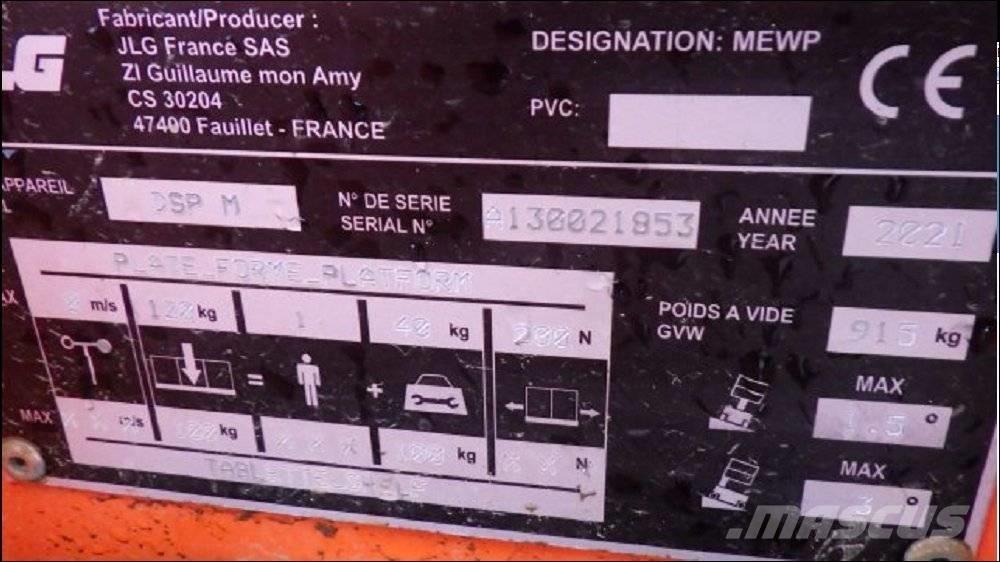 JLG DSP-M Preparadoras de encomendas de alta elevação