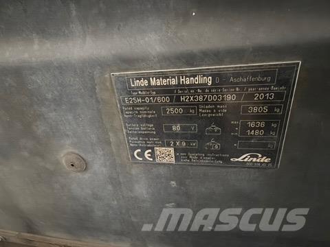 Linde E25H-01/600 Empilhadores eléctricos