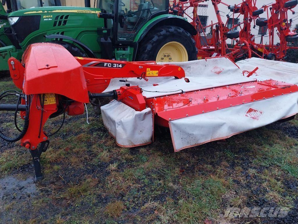 Kuhn FC 314 FF Corta-Relvas montadas e arrastadas