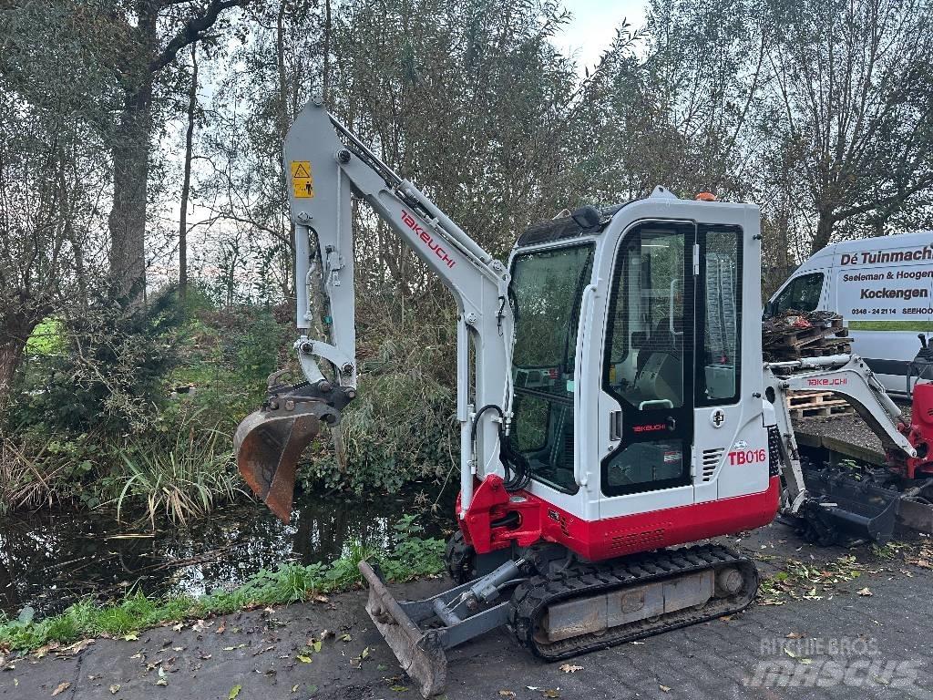 Takeuchi TB 016 Miniescavadeiras