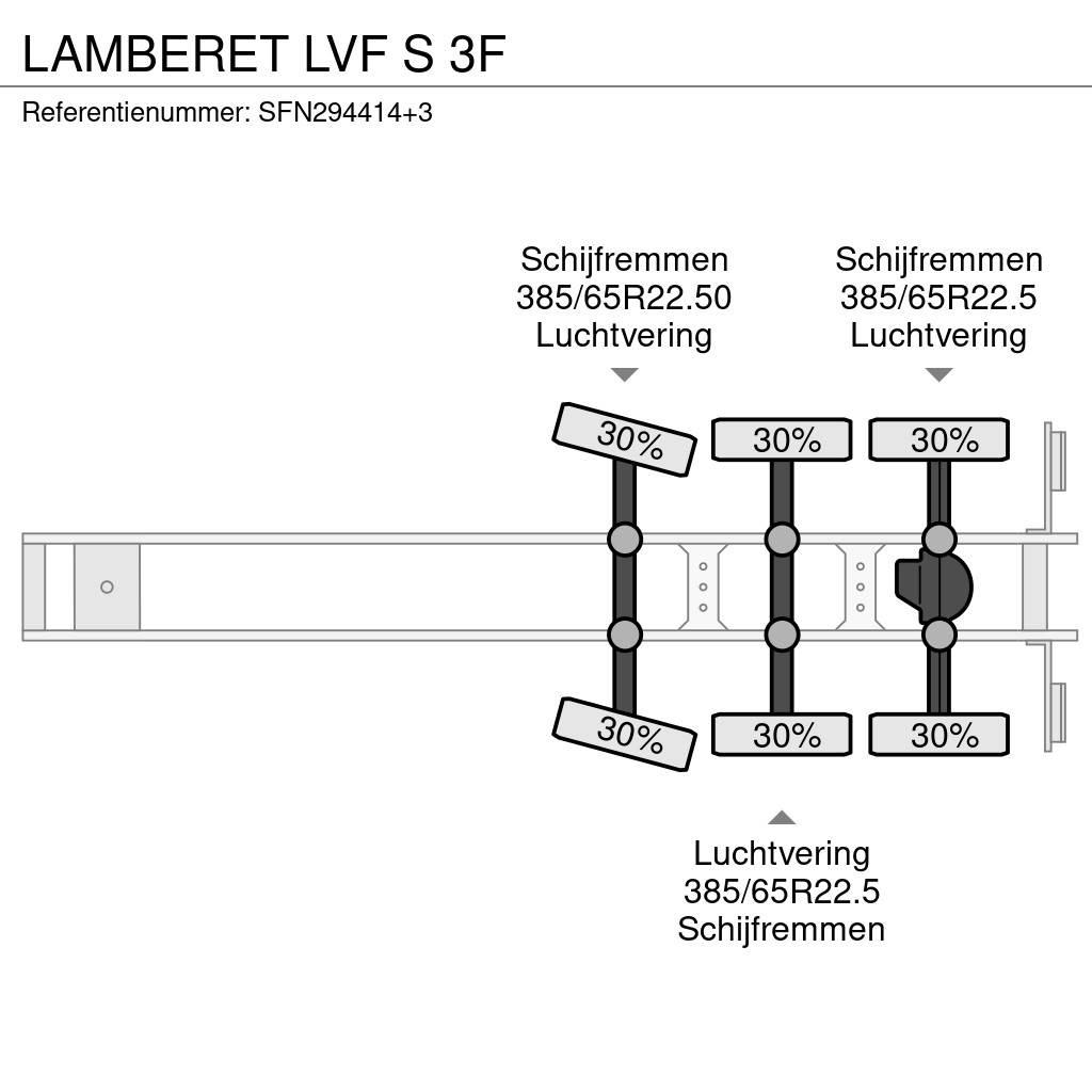 Lamberet LVF S 3F Semi Reboques Isotérmicos