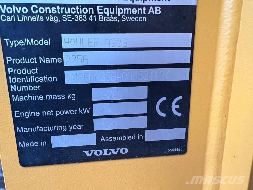 Volvo A25G Caminhões articulados