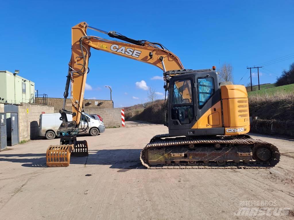 CASE CX145D SR Escavadeiras de esteiras