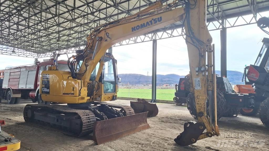 Komatsu 138US-8 Escavadeiras de esteiras