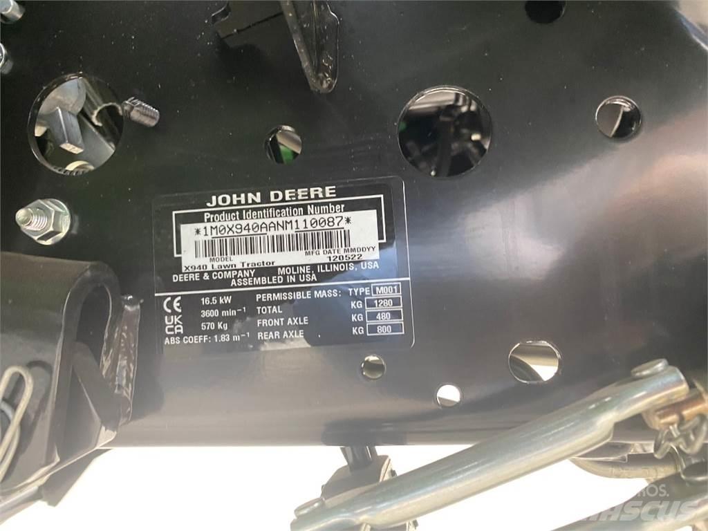 John Deere X940 Gadanheiras