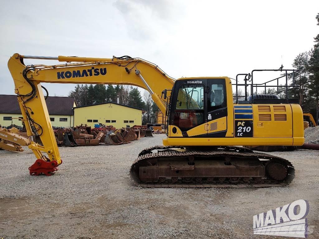Komatsu PC 210 Escavadeiras de esteiras