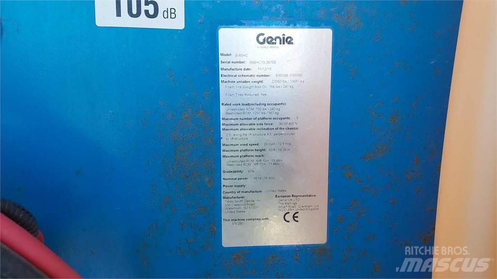 Genie S60HCE Elevadores braços Telescópicos