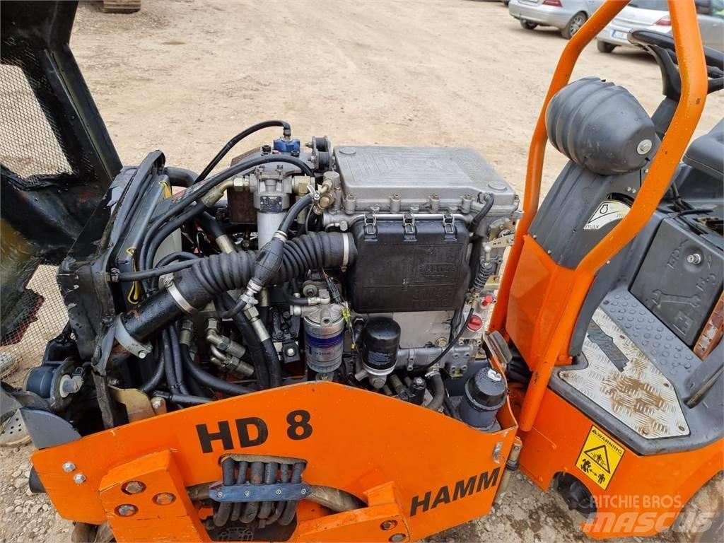 Hamm HD 8 VV Cilindros Compactadores tandem