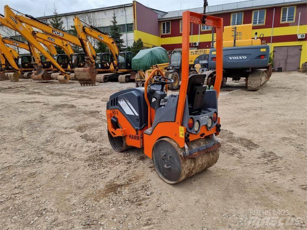 Hamm HD 8 VV Cilindros Compactadores tandem