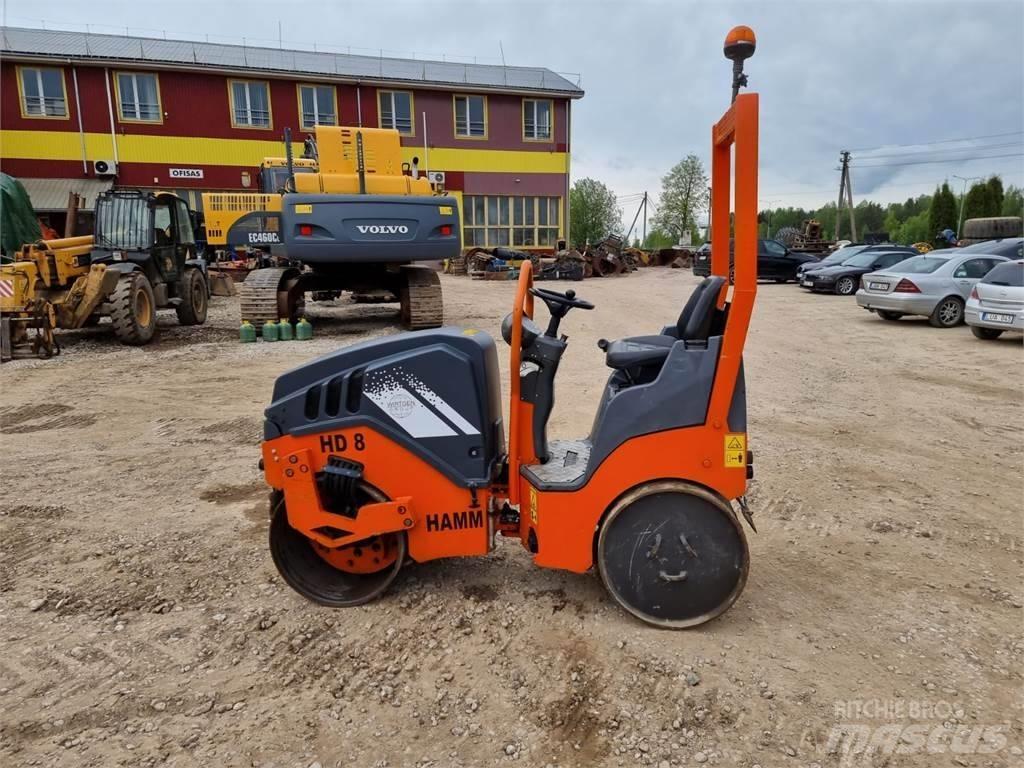 Hamm HD 8 VV Cilindros Compactadores tandem